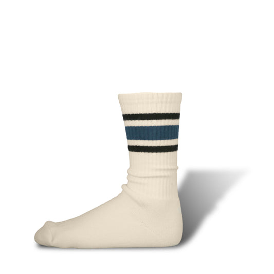 80's Skater Socks, Blue