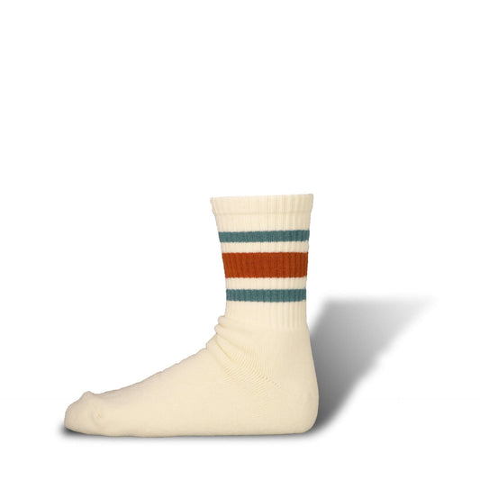 Short Length 80's Skater Socks, Orange