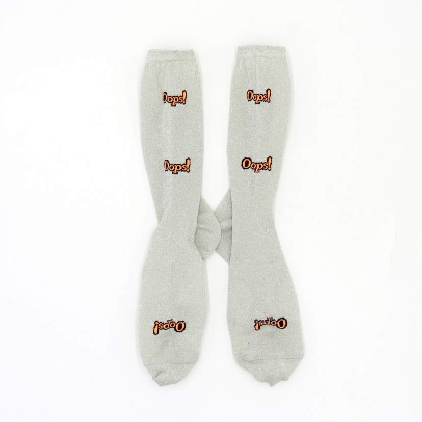 200 LM Oops Socks, White