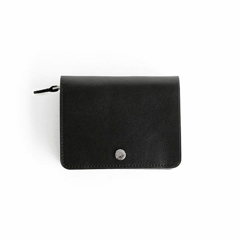 Standard Supply Billfold Flap Wallet, Black