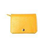 Standard Supply Billfold Flap Wallet, Yellow