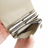 Standard Supply Billfold Flap Wallet, Red