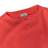 Riding High Dusty Color Crew Sweat, Vintage Red
