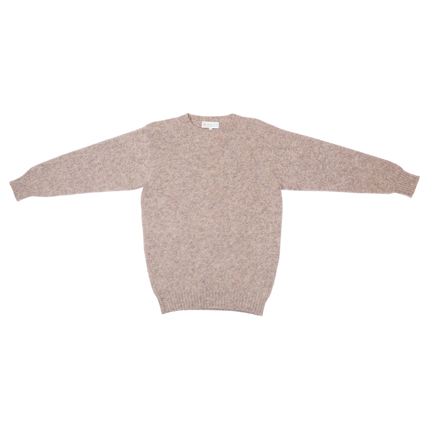 Shetland Woollen Co. Shaggy Dog Sweater, Mushroom