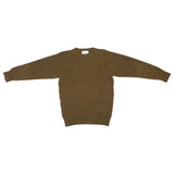 Shetland Woollen Co. Shaggy Dog Sweater, Dark Olive