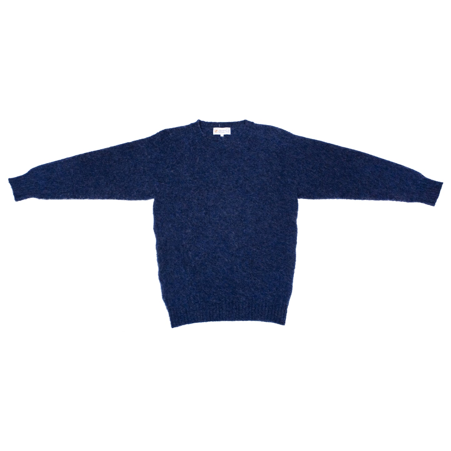 Shetland Woollen Co. Shaggy Dog Sweater, Denim