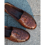 Chamula Uxmalan Sandals, Brown