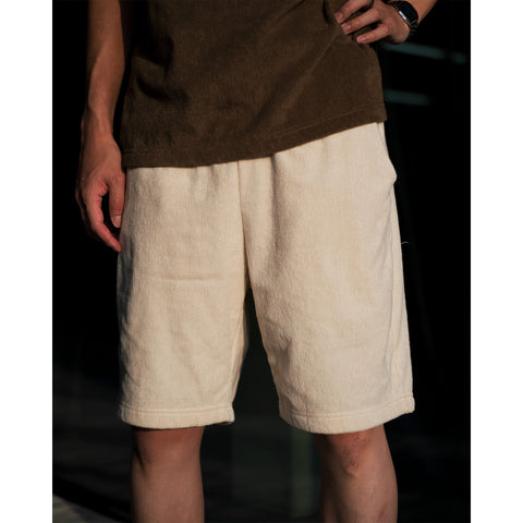 Thing Fabrics Bermuda Shorts, Off White