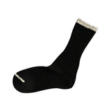 Nishiguchi Kutsushita Silk Cotton Socks, Black