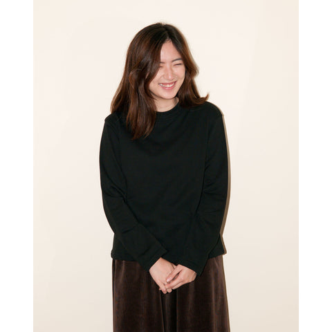 Peacher Sweatshirt, Black