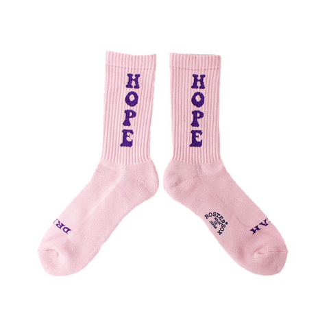Roster Sox Hope Socks, Pink