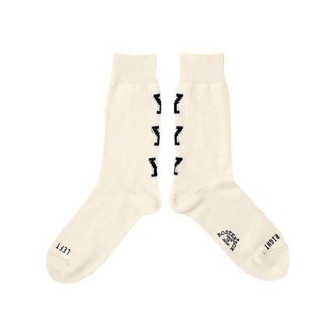 Roster Sox College by X Socks, White