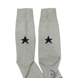 Roster Sox Star by X Socks, Grey