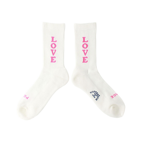 Roster Sox Love Socks, Purple