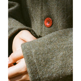 Le Laboureur Wool Jacket, Kaki