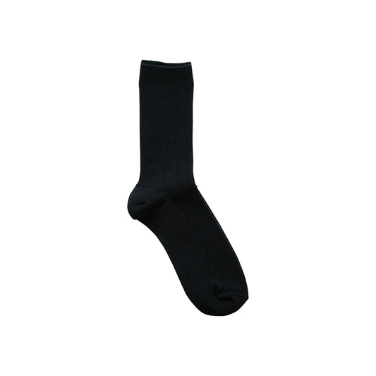 Hakne American Sea Island Cotton Socks, Black