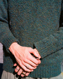 Shetland Woollen Co. Shaggy Dog Sweater, Jade