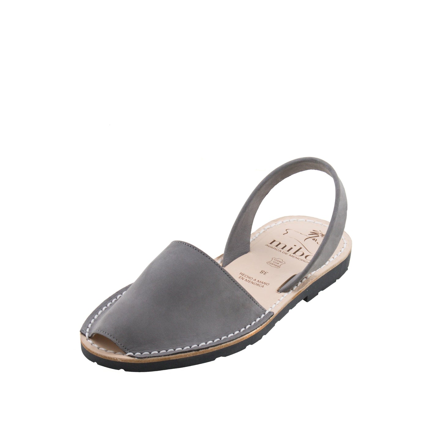 Mibo Avarca Sandals, Gris – Peacher