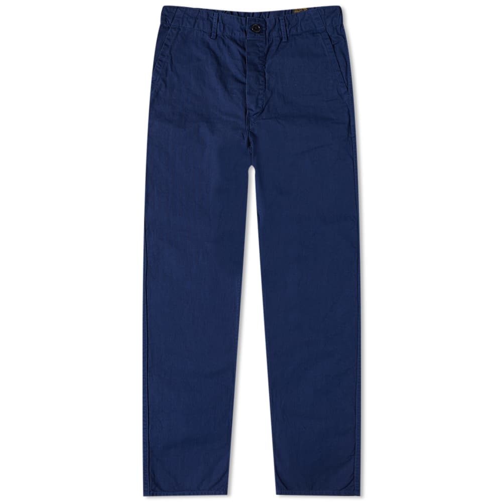 orSlow French Work Pants, Blue
