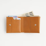 i ro se Slant Short Wallet, Light Brown