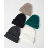 Racal Mohair Knit Cap, Black