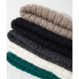 Racal Mohair Knit Cap, Black