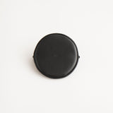 i ro se Fold Round Coin Case, Black