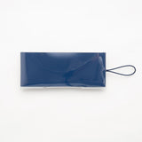 i ro se PVC Seamless Compact Wallet, Blue