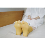 Memeri Giza Cotton Tabi Socks, Beige