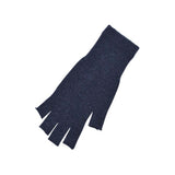 Memeri 100% Fingerless Merino Wool Gloves, Mocha Brown