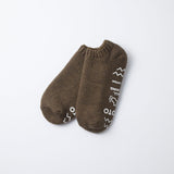 RoToTo Pile Sockslipper, Mix Brown