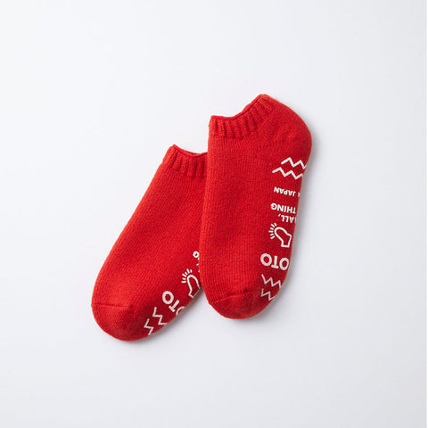 RoToTo Pile Sockslipper, Red