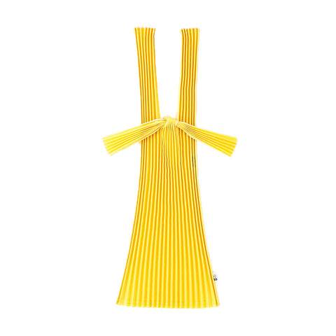 Kna Plus Tate Pleats Bag Small, Yellow